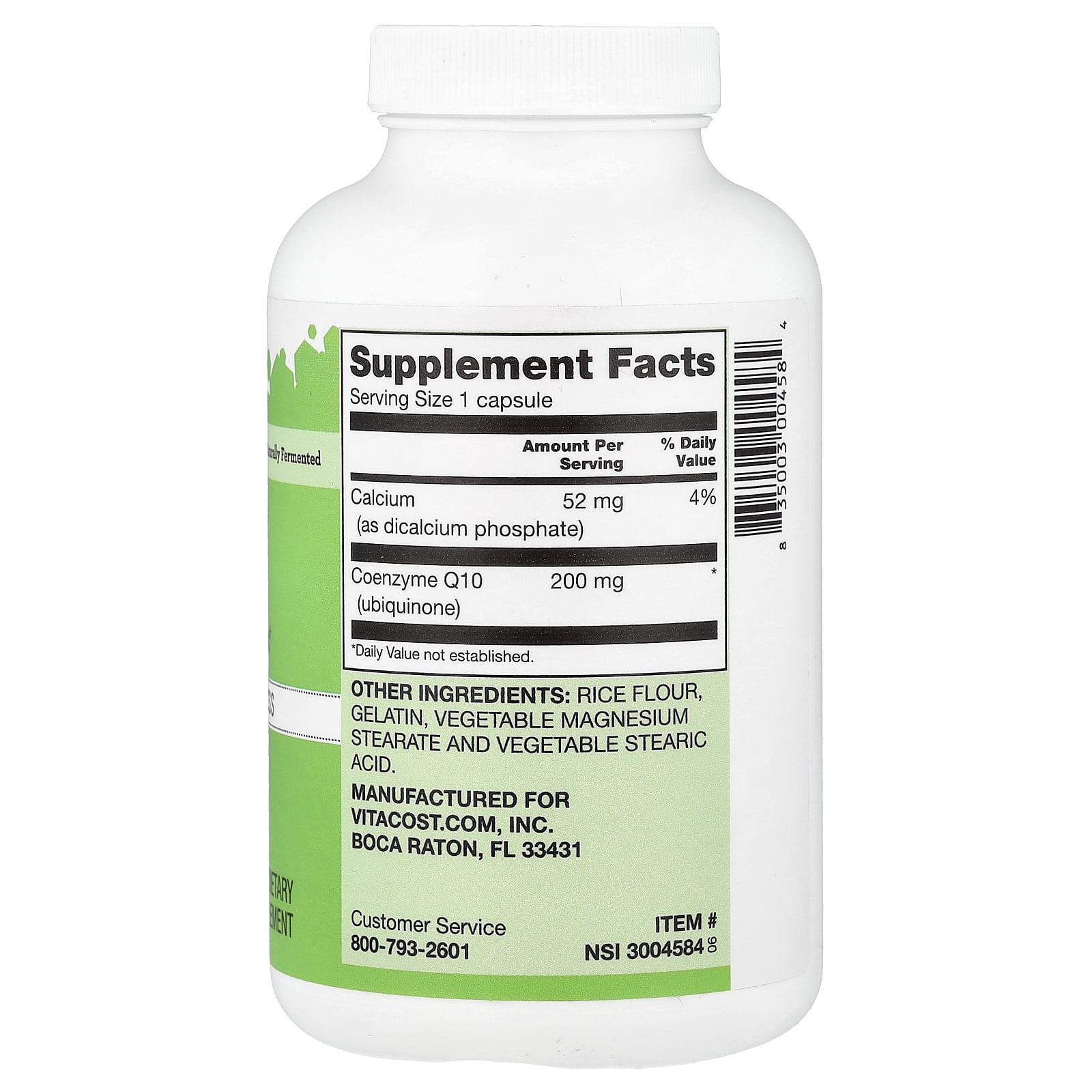 Vitacost CoQ10, 200 mg, 240 Capsules