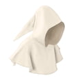 thumbnail image 3 of Capuche d'Halloween Créative Chevalier d'Halloween à Capuche pour Hommes Femmes Beige, 3 of 7