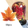thumbnail image 4 of Monstrate Hojas de arce artificiales Vibrantes decoraciones de hojas de otoño para eventos y fiestas Kits de decoración para fiestas Tipo i, 4 of 6