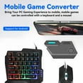 thumbnail image 3 of Combo De Convertidor De Ratón Y Teclado, Convertidor De Ratón Y Teclado 4 En 1, Teclado K13, Ratón G4, Reproducción Mientras Se Carga Para Teléfono Móvil, 3 of 7