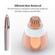 thumbnail image 5 of Vogacara Recortador de cejas para mujeres, depilación eficiente para cejas, cabezal removedor de pelo para mujeres, fácil de limpiar Juegos de afeitado, 5 of 6