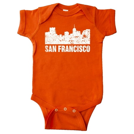

Inktastic San Francisco Skyline with Grunge Gift Baby Boy or Baby Girl Bodysuit