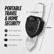 Blocklock Portable Door Locks for Hotels, Travelers Security, Tough & Durable, Apartment and Home Door Security, Travel Essentials by Guard Dog Security