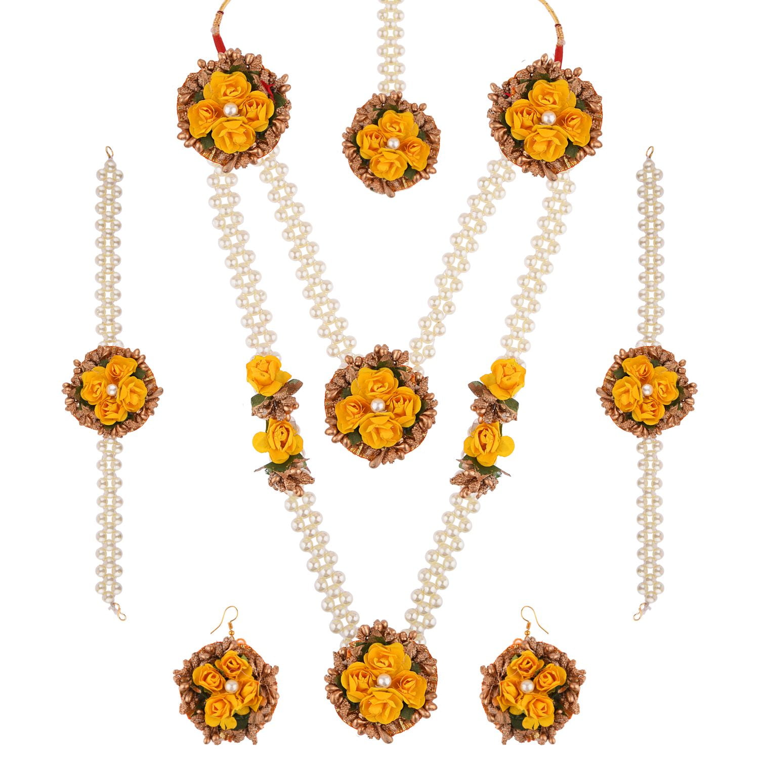 Flower jewellery on flipkart discount