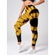 thumbnail image 2 of Mallas sin costuras para mujer, pantalones de Yoga para Fitness, mallas deportivas de cintura alta con tinte anudado para entrenamiento,, 2 of 5