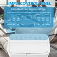 thumbnail image 5 of Rugerasy 14000 BTU Portable Air Conditioners,3-IN-1 Freestanding AC Unit,Cools Up to 750 Sq.Ft,Fan/Dehumidifier/Cooling Modes,with Remote Control,Smart and Sleep Mode,24H Timer,Auto Swing,Window Ki, 5 of 8