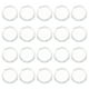 thumbnail image 1 of Homoyoyo 100Ud Monedas Transparente Para Protector Profesional De Monedas Durable, 1 of 6