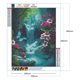 thumbnail image 2 of Pintura de diamante 5D DIY, kit de cascada de taladro redondo completo, decoración del hogar, artesanía, 30x40CM, 2 of 9