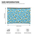 thumbnail image 4 of Fotbe Flying Bees Reusable Cosmetic Bag Makeup Bag for Women Large Travel Cosmetic Pouch Girls' Make Up Organizer, 4 of 8