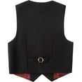thumbnail image 2 of Kids Vest for Boys 3 Button Formal Suit Vest, 2 of 11
