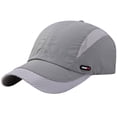 thumbnail image 3 of Men Women Adjustable Baseball Sunscreen Cap Snapback Hip-Hop Hat Unisex Cap, 3 of 8