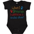 thumbnail image 3 of Inktastic Future Scuba Diver Childs Diving Boys or Girls Baby Bodysuit, 3 of 5