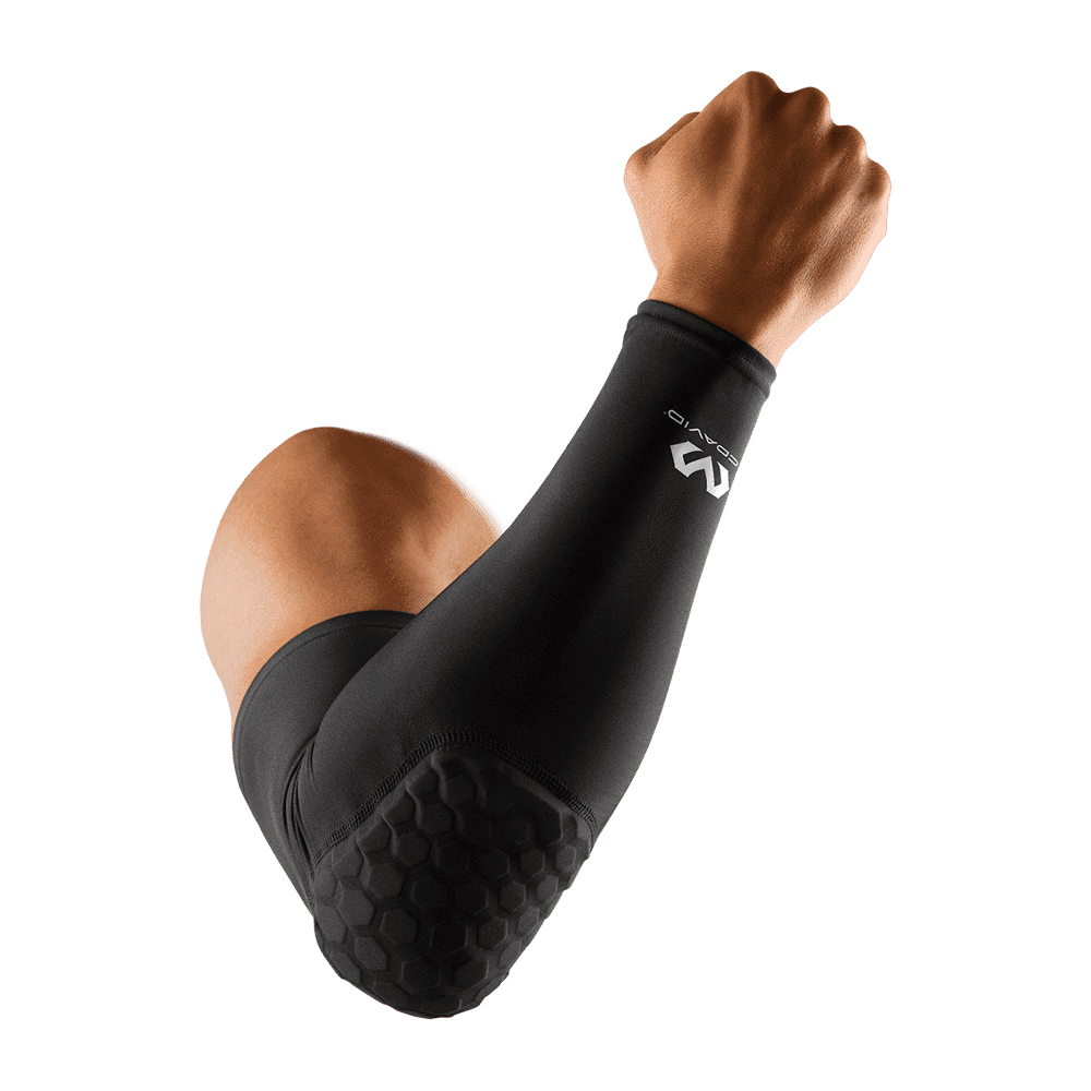 Moisture Wicking Sports Compression Padded Arm Sleeve Custom Pick Your Number or Letters Elbow Pad 