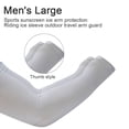 thumbnail image 2 of 3 pares de guantes de protección solar sueltos de gran tamaño manga de hielo ciclismo manga de hielo protector de brazo de viaje al aire libre MFZFUKR BST3015353-4, 2 of 5