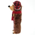 thumbnail image 3 of Holiday Time Large Squeaky Stuffed Dog Toy – Buffalo Plaid Hedgehog, 3 of 4