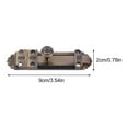 thumbnail image 2 of WRISTBIQUE Vintage Slide Door Bolt Zinc Alloy 6Pcs For Bathroom And Kitchen, 2 of 8
