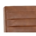 thumbnail image 5 of Sunpan Spyros 19" Modern Faux Leather Dining Chair in Tobacco Tan (Set of 2), 5 of 8