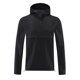 thumbnail image 5 of Blusa de manga larga con capucha para hombre, estilo casual, de color liso, con botones y bolsillos, de poliéster., 5 of 6