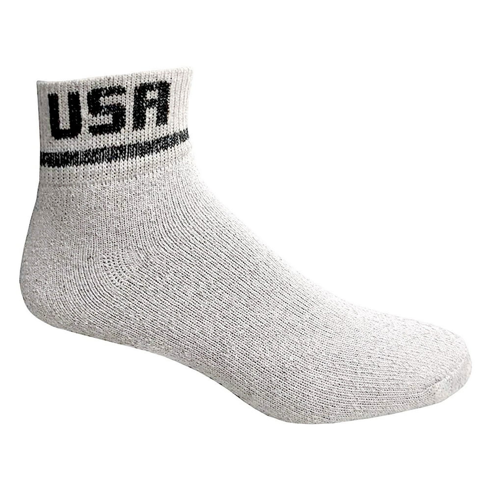 All Time Trading Kids Wholesale Unisex Cotton Tube Socks White USA