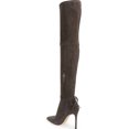 thumbnail image 4 of Pour La Victoire Caterina Anthracite Suede Over the Knee Pointed Stiletto Boots (7), 4 of 7