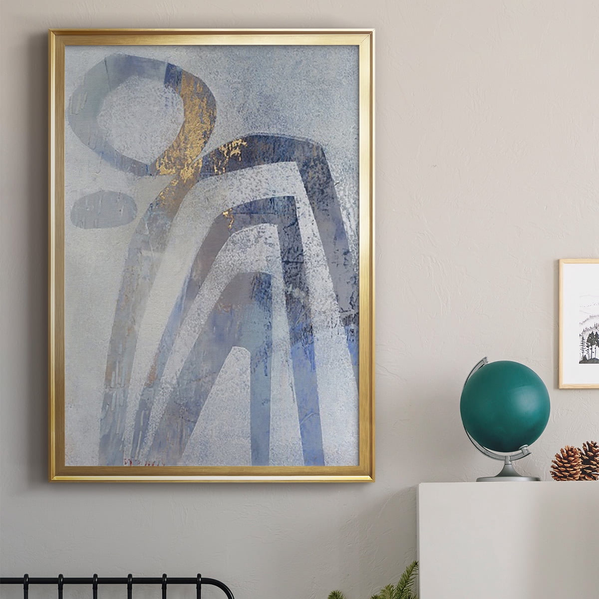 Linx IV Premium Framed Print, in Gold, Black, or Silver - Ready to Hang