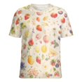 thumbnail image 5 of Various Fruits Women's T-Shirt Short Sleeve T Shirts Tops Tee Ladies Loose T, 5 of 6
