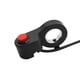 thumbnail image 4 of Botón de control del interruptor del cuerno del agarre del manillar de la motocicleta de 7/8 pu Carevas Interruptor de cuerno, 4 of 6