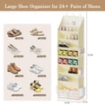 thumbnail image 3 of Organizador de zapatos Criusia Over the Door, 16 a 24 pares, 3 of 8