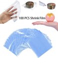 thumbnail image 3 of 100Pcs Seal Packing Bag Clear Membrane Items Storage Transparent PVC Heat Shrink Film Wrap Storage Bag for Home, 3 of 8