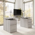thumbnail image 3 of Stratus 72W Standing Desk with Drawers in Platinum Gray - Engineered Wood, 3 of 8