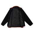 thumbnail image 4 of Herrnalise Men's Fleece Lamb Fleece Jacket Warm Hoodless Jacket Cotton Jacket Black, 4 of 7