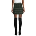 thumbnail image 5 of No Boundaries Juniors’ Plaid A-Line Skirt, 5 of 5