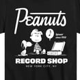 thumbnail image 3 of Peanuts - Record Shop - Toddler & Youth Short Sleeve Graphic T-Shirt, 3 of 6