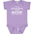 thumbnail image 3 of Inktastic Yeah My Grandma is Pretty Awesome Boys or Girls Baby Bodysuit, 3 of 5