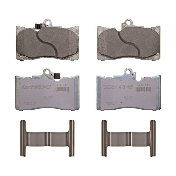 Disc Brake Pad Set Fits select: 2013-2015 LEXUS GS, 2016 LEXUS IS 200T
