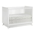 thumbnail image 3 of Oxford Baby Dawson Convertible Island Crib, White, 3 of 12