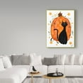 thumbnail image 3 of Trademark Fine Art 'Checked Pumpkin And Cat' Canvas Art by Beverly Johnston, 3 of 3