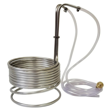 

Super Efficient 3/8 x 25 Stainless Steel Wort Chiller