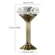 thumbnail image 2 of Metal Crystal Rhinestone Tie Backs Ganchos de cortina Holdback Borla Cenefa Soporte de suspensión de pared 2 Piezas AweSitey HA3091-01, 2 of 6