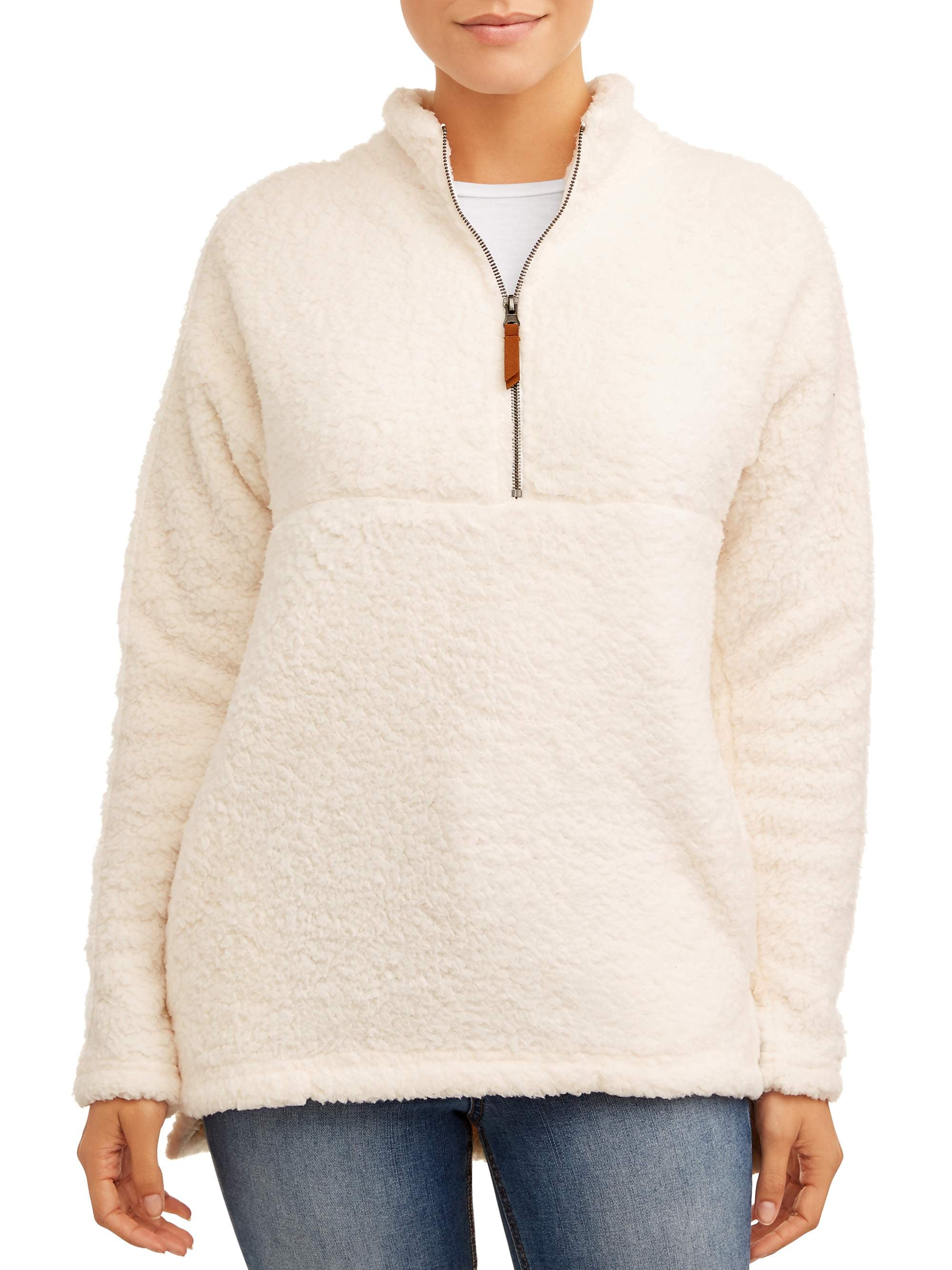 snow tipped fleece jacket walmart