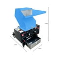 thumbnail image 2 of PET PVC Plastic Crusher 400-700 kg/h Plastic Bottle Recycling Shredder Machine 500 Model 220V, 2 of 10