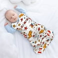 Haiem Canada Day Printed Baby Sleep Sack 06 Months Muslin Baby