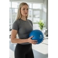thumbnail image 2 of Set de 3 Pelotas de Yoga de 25 cm Cardio Beat Azul, 2 of 4