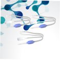 thumbnail image 3 of OULII Gravel Cleaning Fish Tank Hose Water Change Plastic Blue 3Pcs, 3 of 8