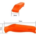 thumbnail image 2 of Silbato de seguridad de 10 piezas Silbato marino Silbatos de plástico con cordón para emergencias, es adecuado para uso individual y en equipo., 2 of 5