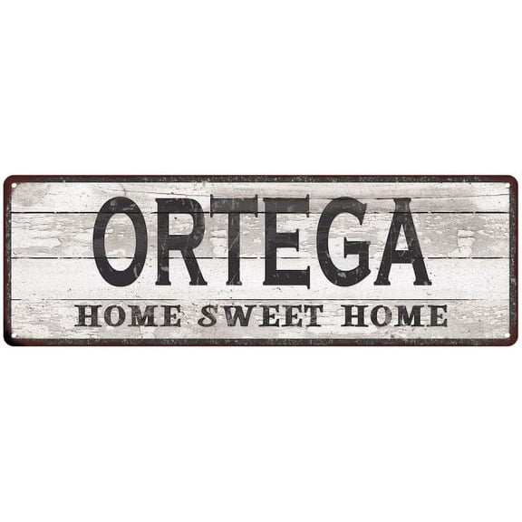 ORTEGA Home Sweet Home Country Look Gift 6x18 Metal Sig 206180045453
