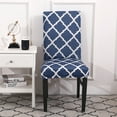 thumbnail image 2 of RisingPro Spandex Stretch Wedding Banquet Chair Cover Morocco Party Decor Dining Room Seat Cover, 2 of 7