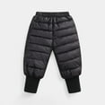thumbnail image 3 of Zecgelong Boys Girls Down Snow Pants Windproof Warm Trousers Lightweight Winter Pants Girls High-Waisted Leggings With Pockets Size 18-24 Months, 3 of 3
