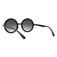 thumbnail image 3 of Teal Rhinestone Sunglasses Womens Round Circle Black Frame UV 400, 3 of 4