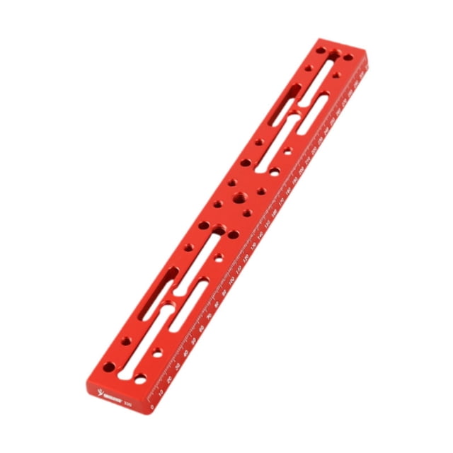 Placa de montaje de montaje de pendiente telescopio Placa de fijación Reemplazar accesorios de telescopio fácil de instalar profesional resistente 320 mm de rojo